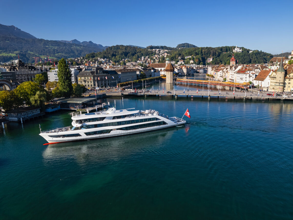 Lake Lucerne and city view near AgileAdvant Academy