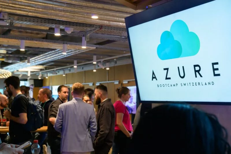 Header Picture of Azure Bootcamp 2026, where AgileAdvant is presenting AI Project Management Tool PMEOS